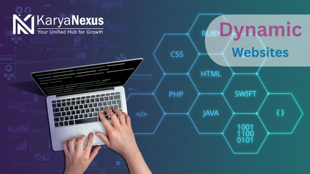 Developers building a dynamic website dashboard with interactive features